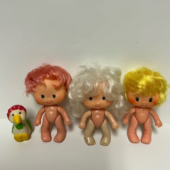 Vintage Strawberry Shortcake TLC Doll Lot- Cafe Ole, Apricot, Angel Cake & More - Picture 12 of 16